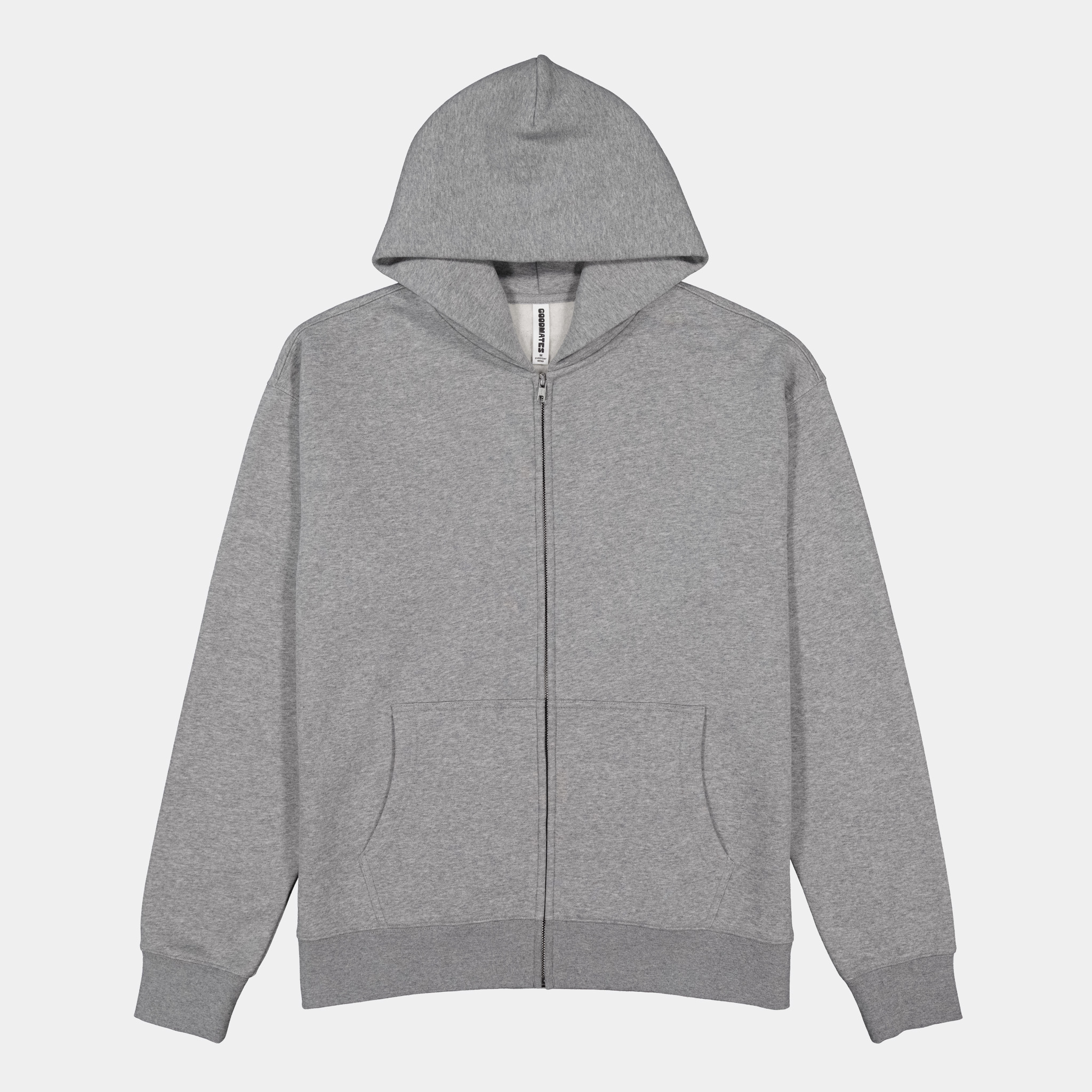 Everyday Zip Hoodie - Grey Marle
