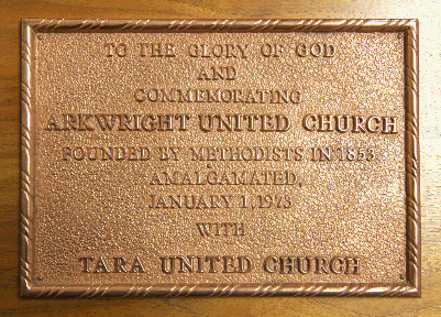 Bronze and Stainless Steel Commemorative Plaques