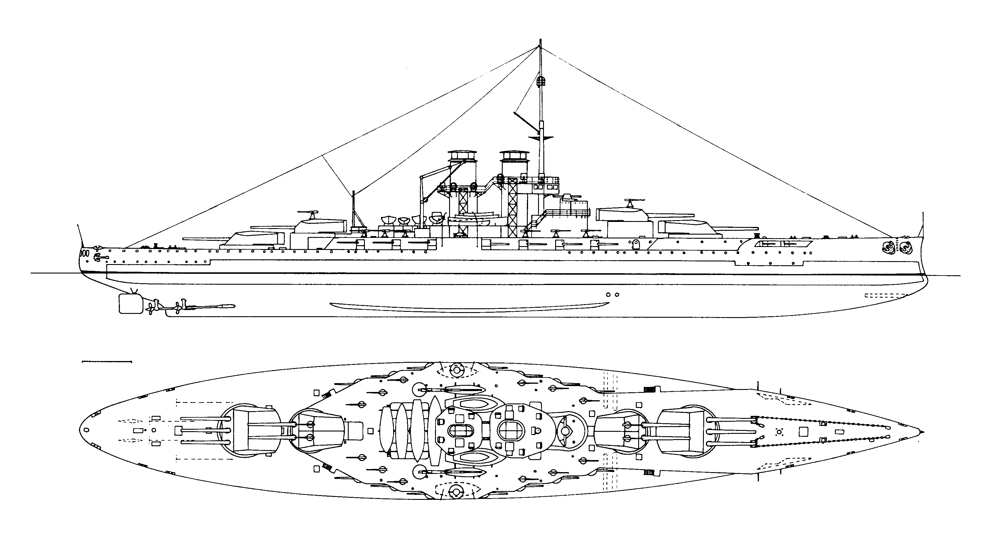 The last approved design of the improved TEGETTHOFF-class dated July 1914 


