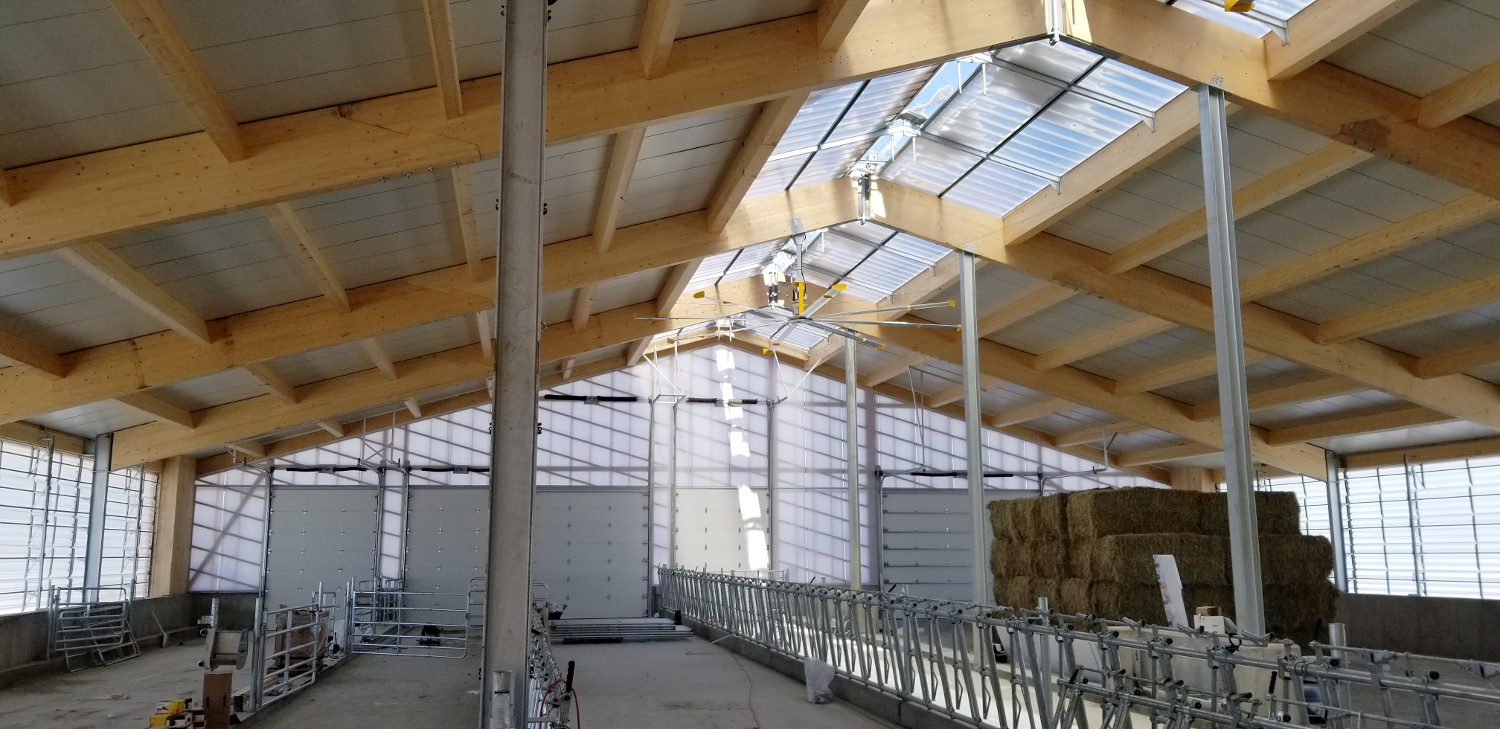 Projects 2018 - Richelieu - Dairy barn
