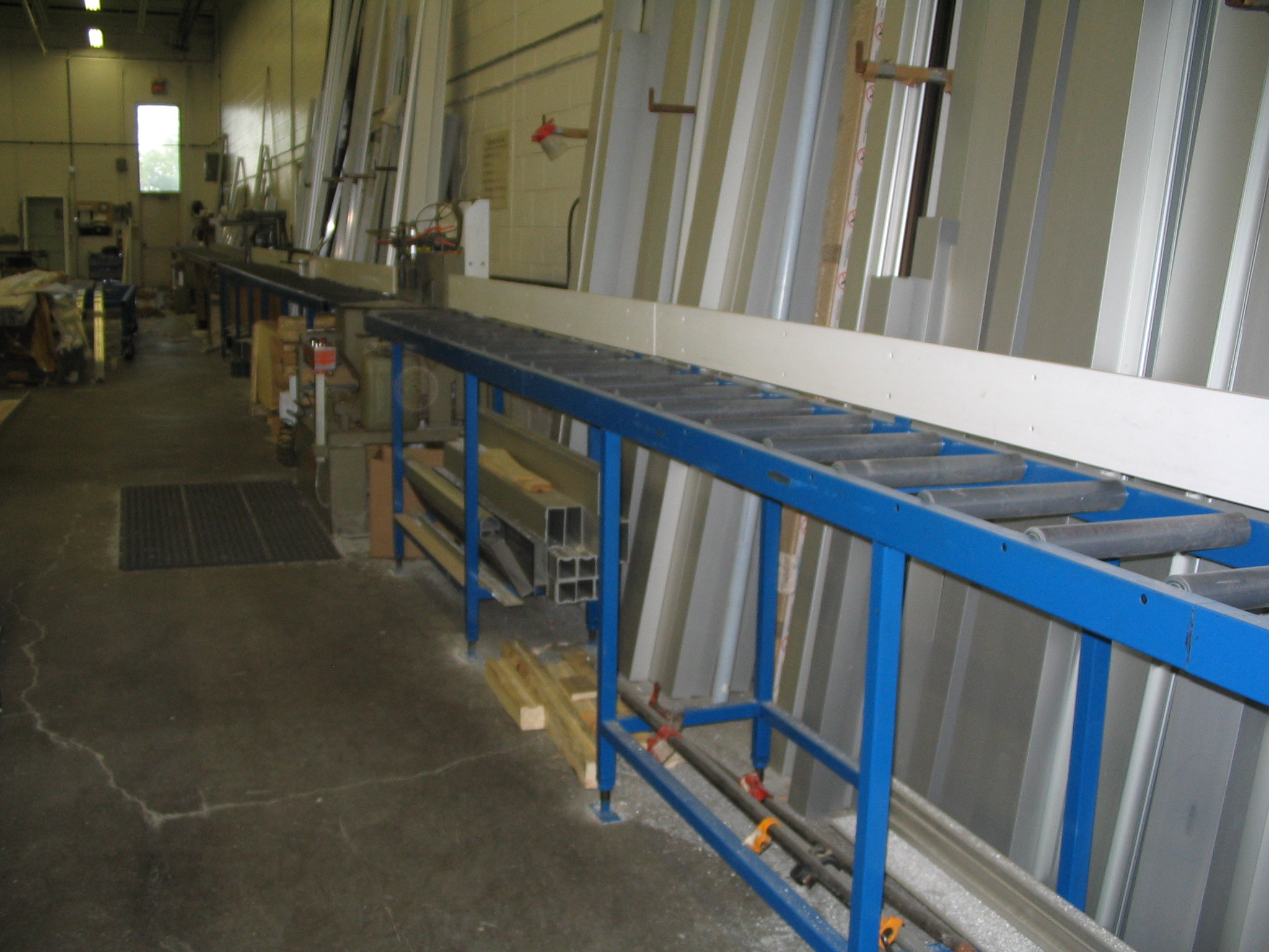 Saw Table Roller Conveyor