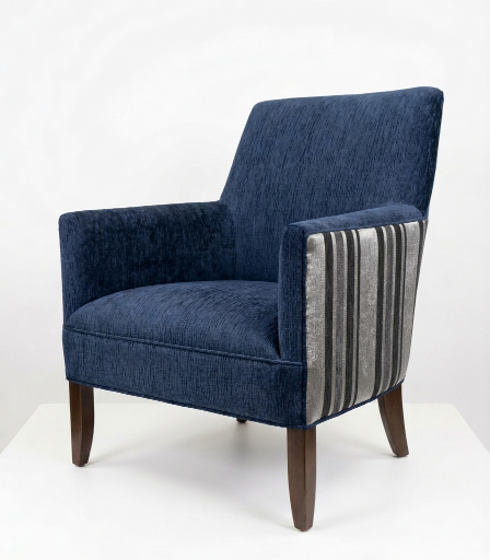 331 LOUNGE CHAIR W:29 1/2"X D:32"X H:36 1/2"X SH:18"X SW:22"X SD:20"X AH:25"