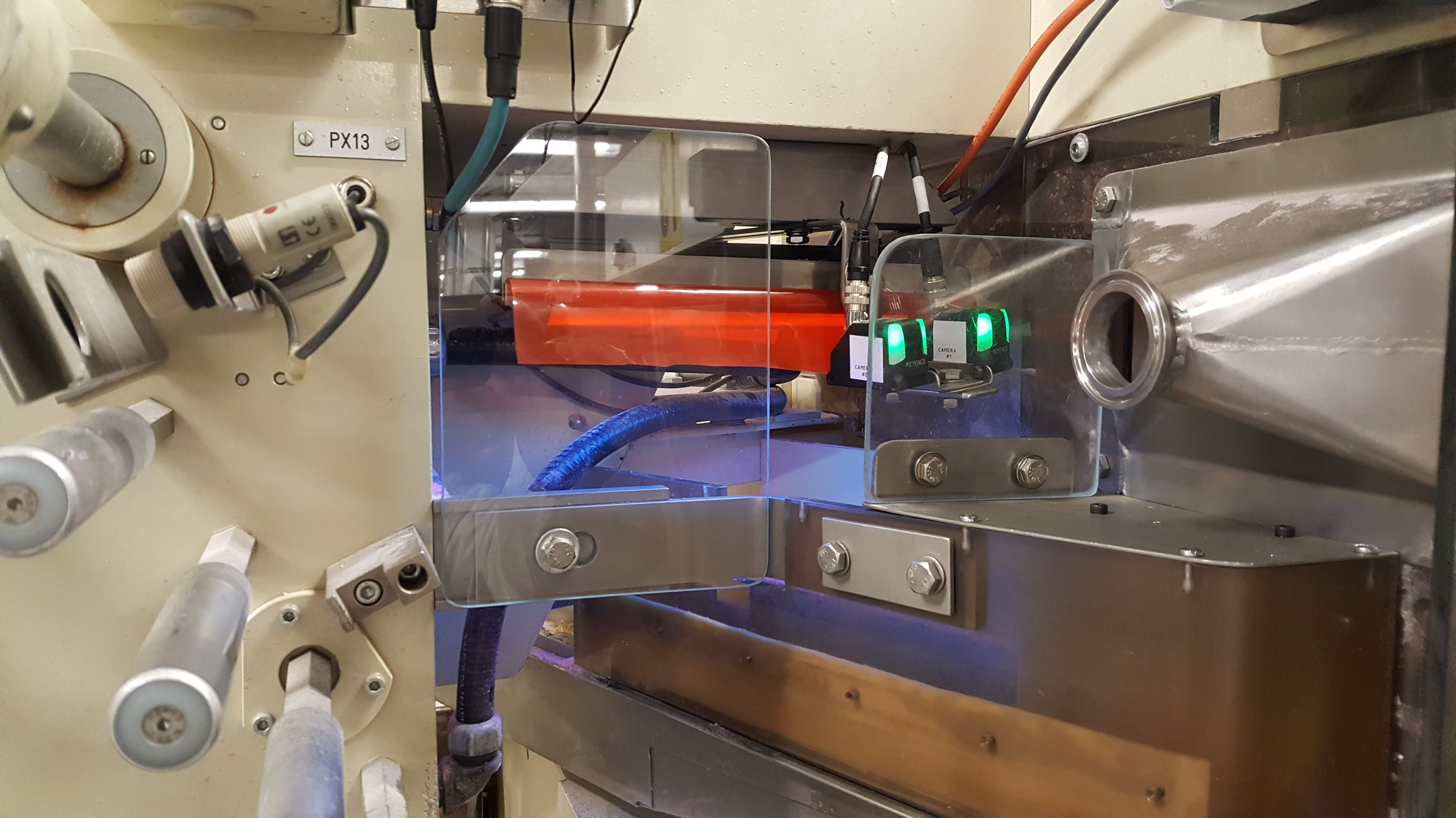 Lexan guarding to remove a pinch point 