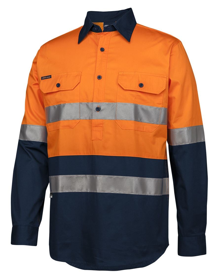 D&N L/S 150G Work Shirt - 6HWCS