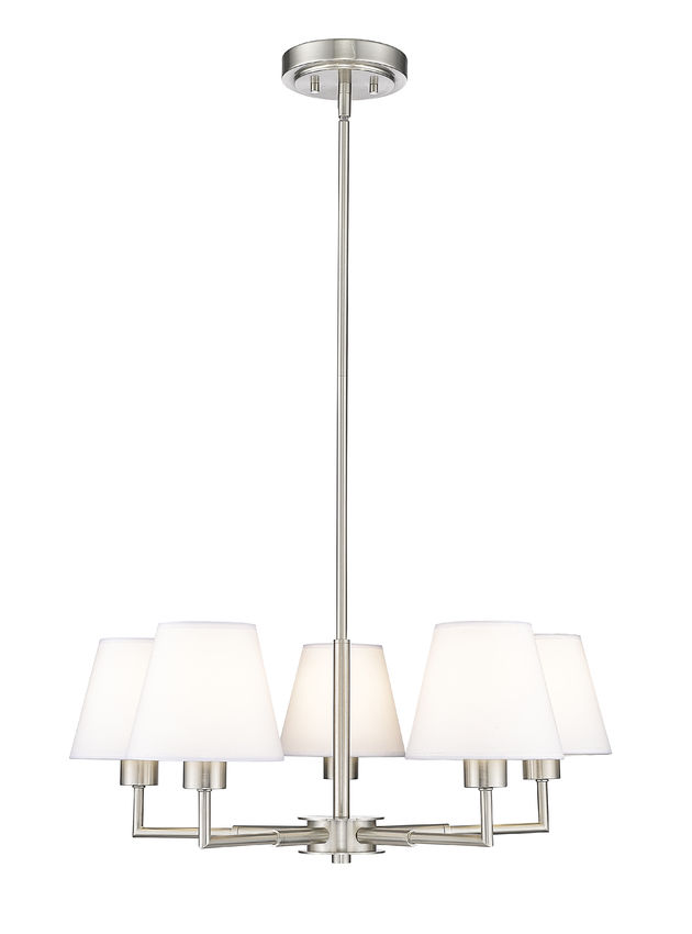 5 Light Brush Nickel Chandelier
Regular $364.99
Blowout $182.99 no tax