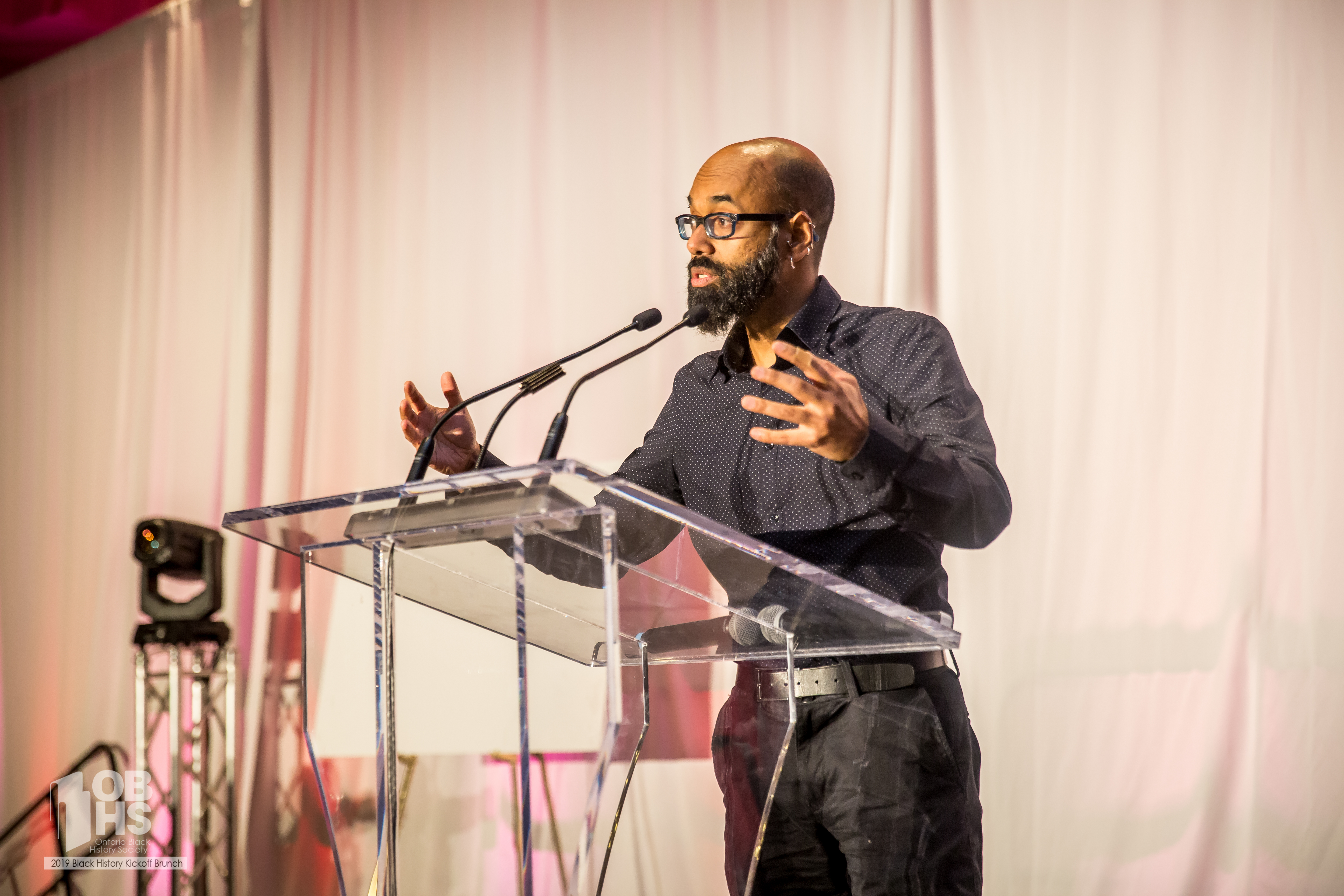 Ryerson University Professor Richard Lachman speaks about the the new Black Innovation Fellowship-photo by www.sayhilondon.com