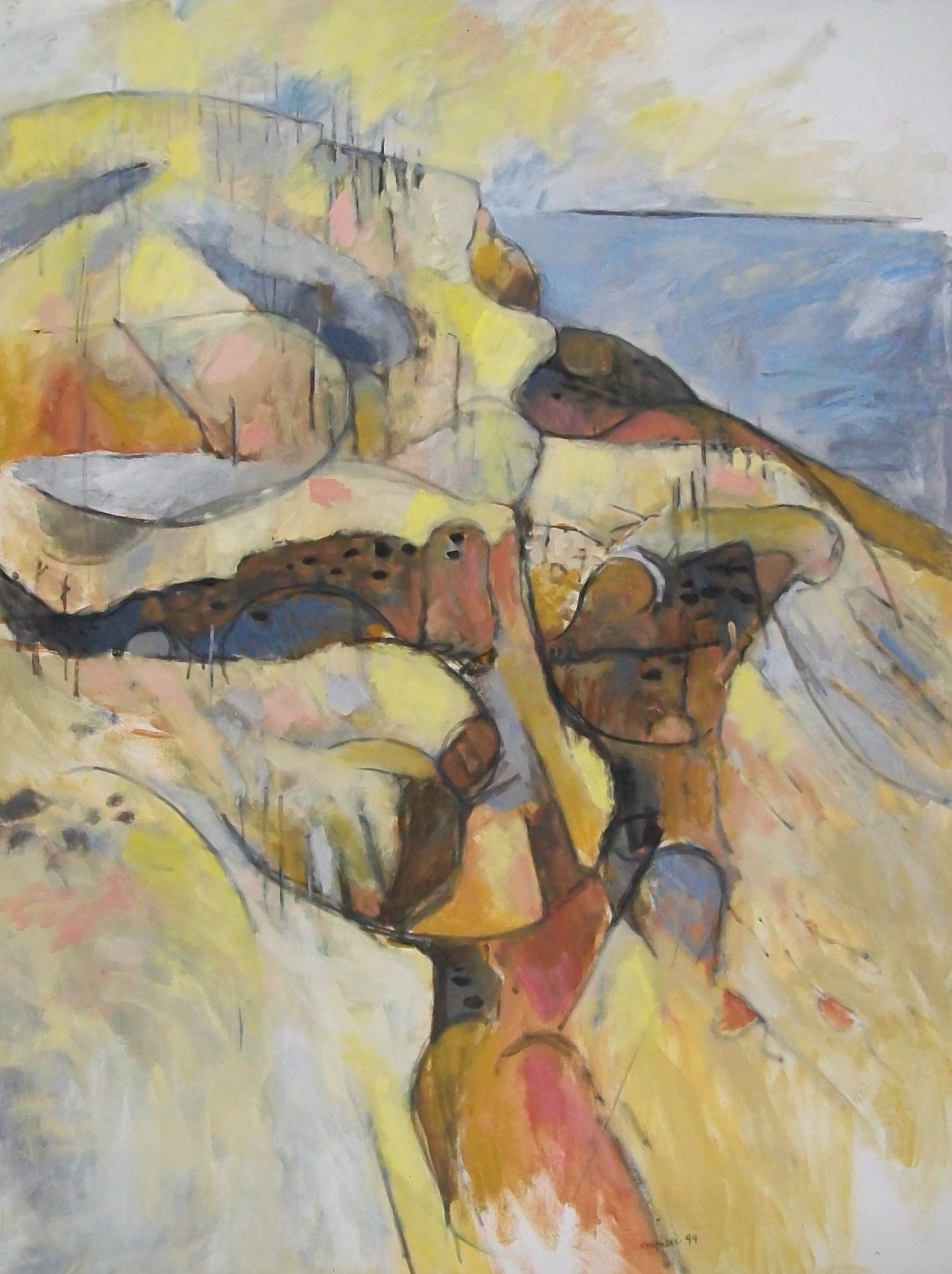 February, 1994, oil on canvas