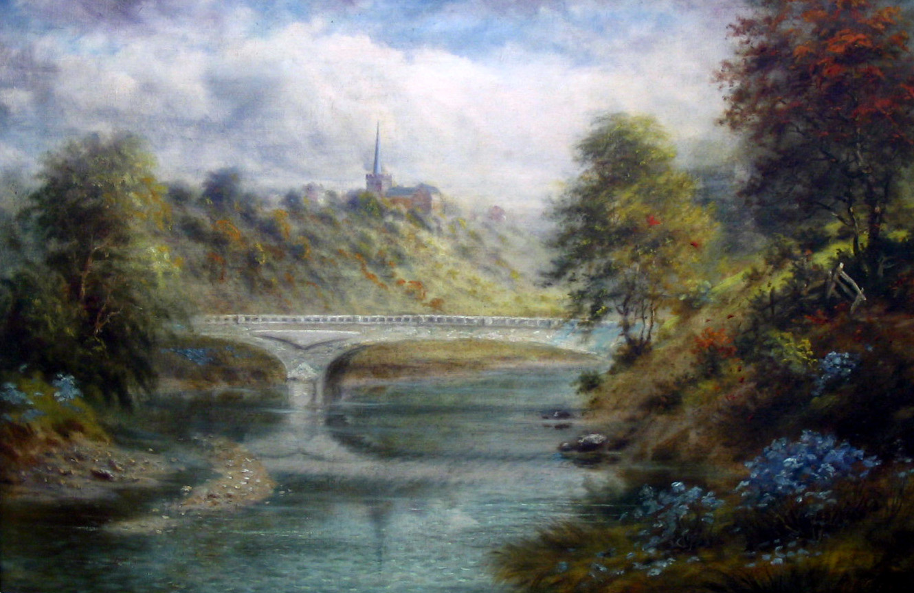 Kettle Creek, Oil on canvas