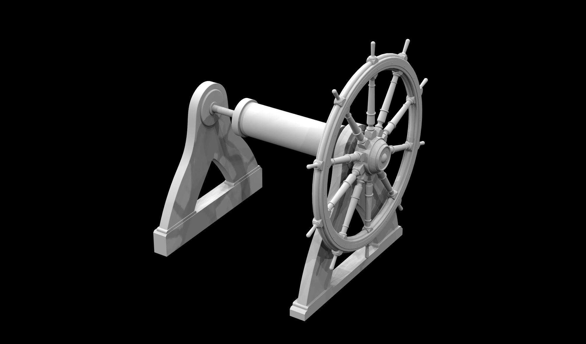 S.S. Beaver - Steering Assembly