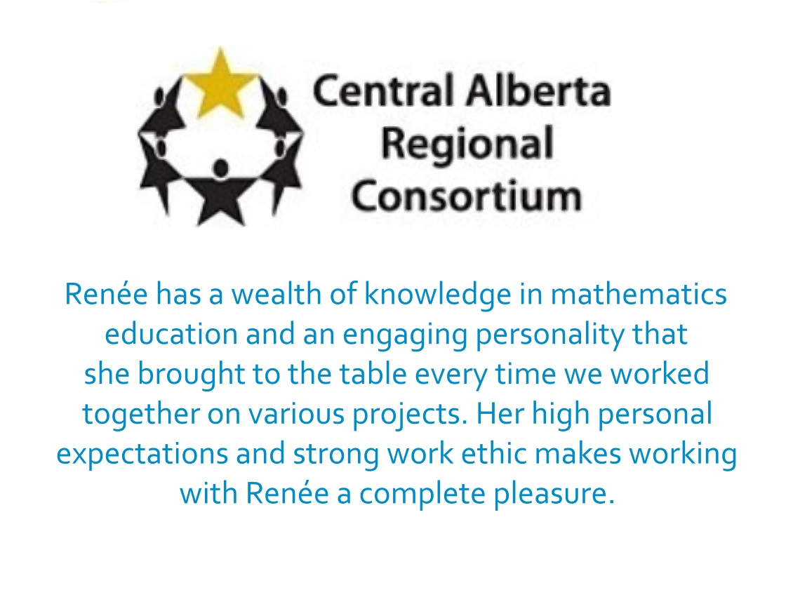 Sandi Berg
Curriculum Implementation Support Consultant
Central Alberta Regional Consortium (CARC)
