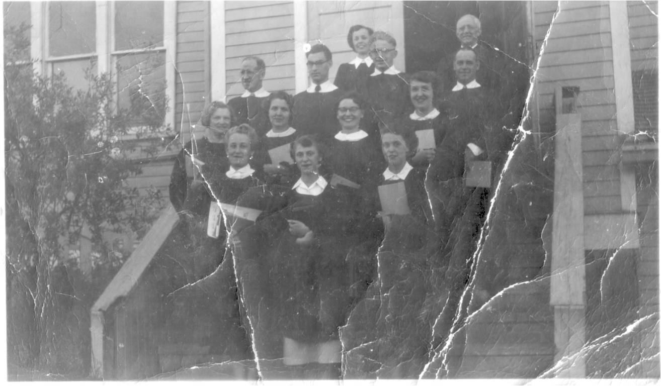 The Athabasca United Church Choir, 1951