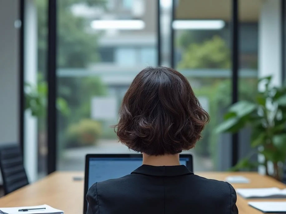 Modern laboratory with glass bottles containing amber liquid on a reflective metal table.