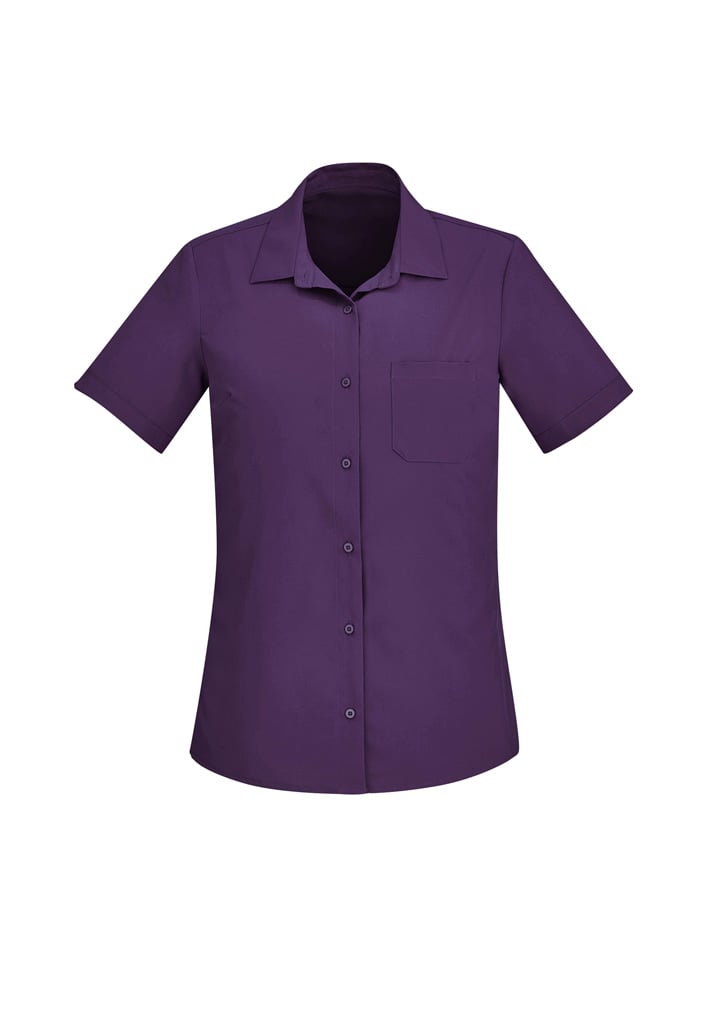Florence Plain S/S Shirt - CS947LS