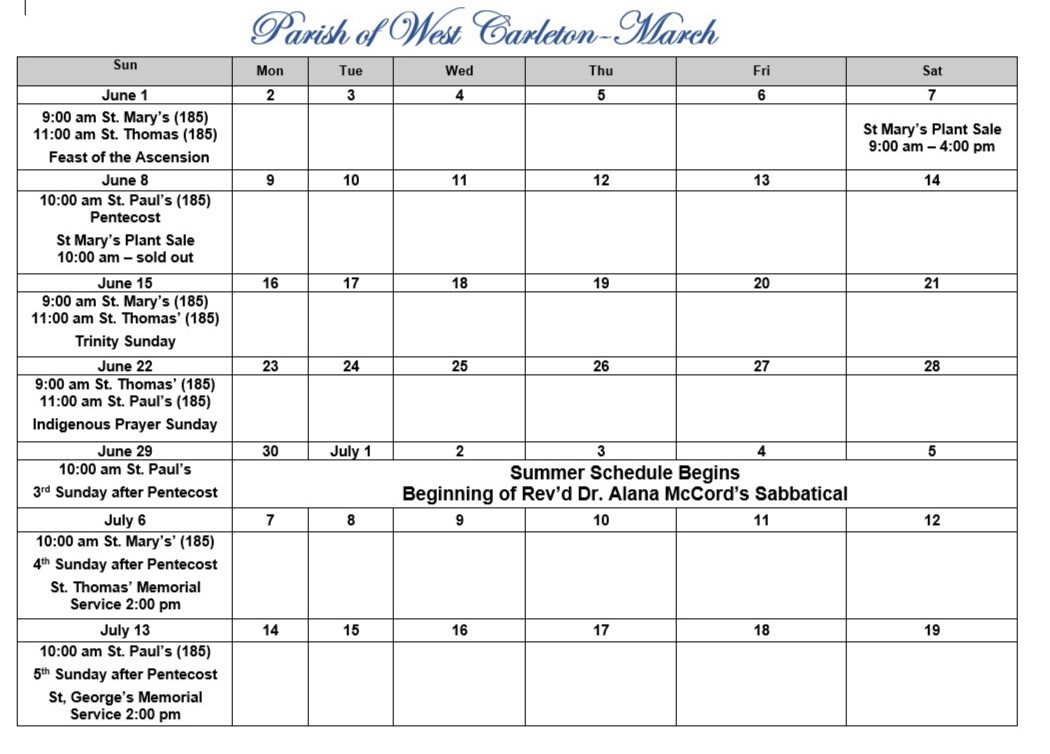 Calendar
