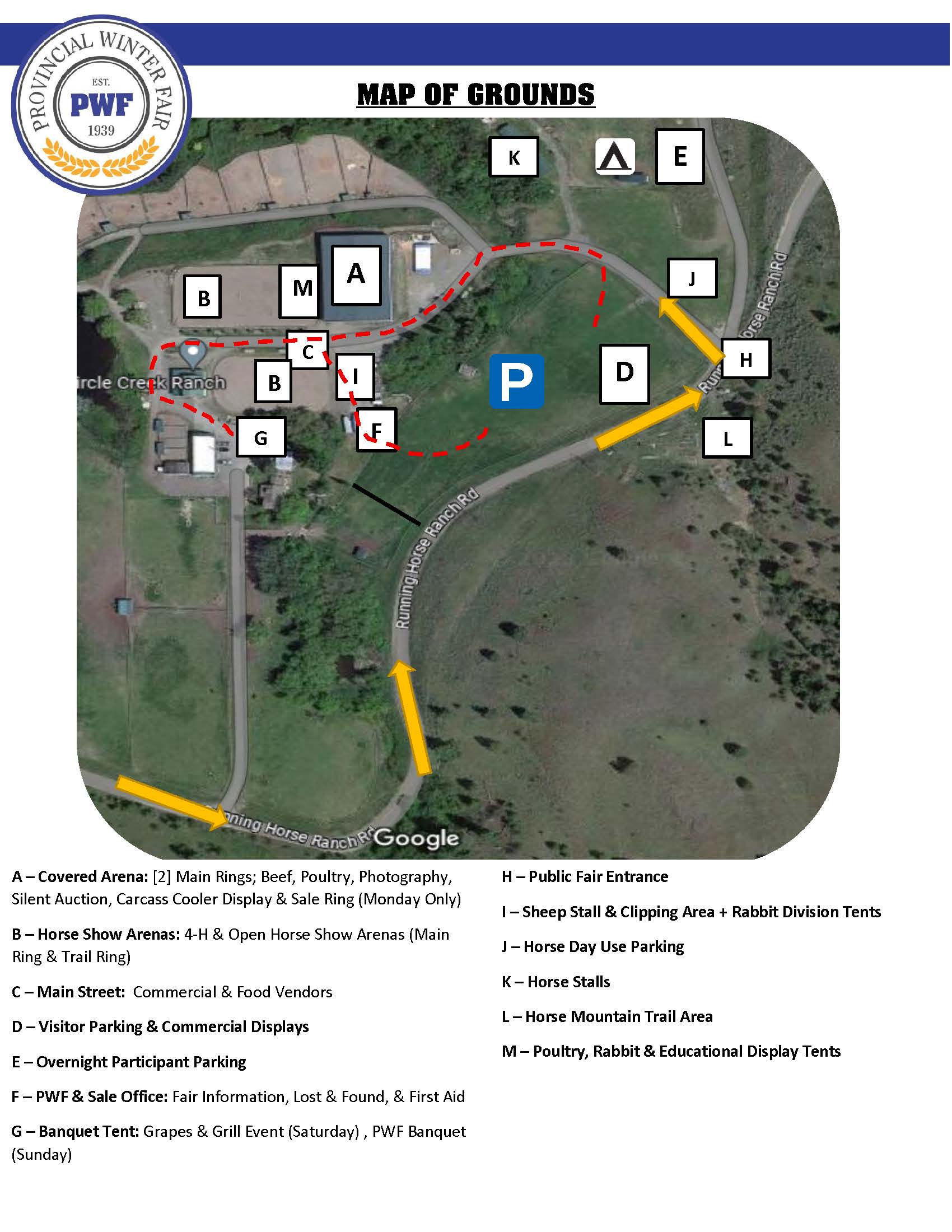 Grounds Map Grounds Map