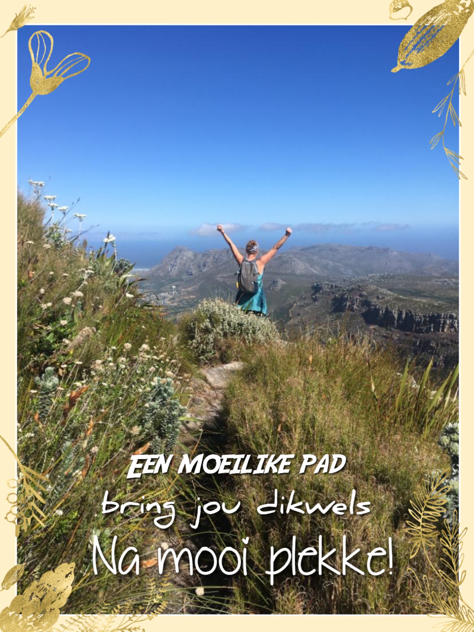 Reaching destination and being proud!