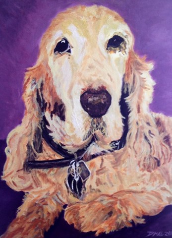 Maggie, 24"X18", 2014, Acrylic on Canvas, 