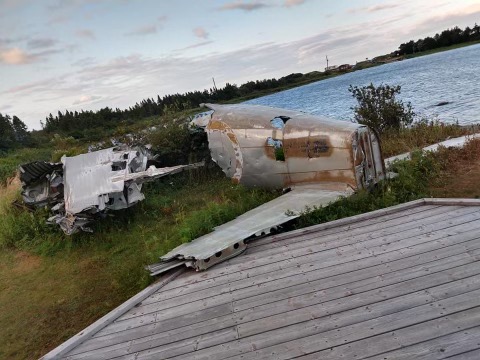 Hudson Bomber Wreckage
