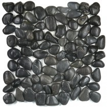 Obsidian Black Natural Pebble