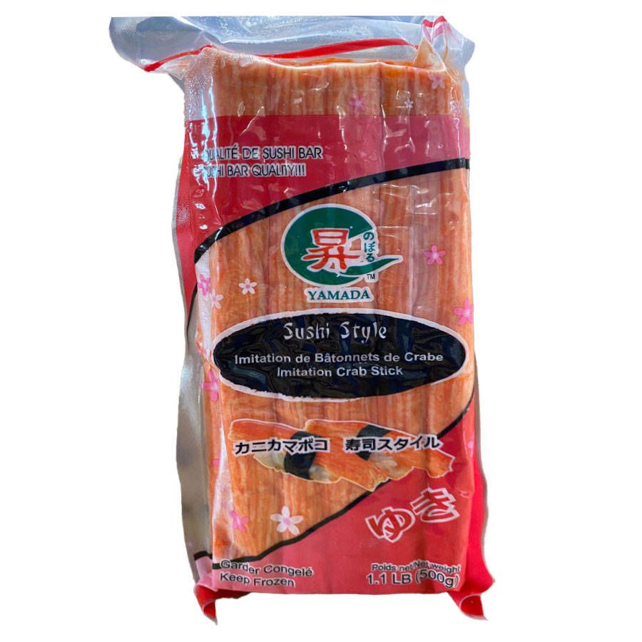 Imitation crab meat for sushi