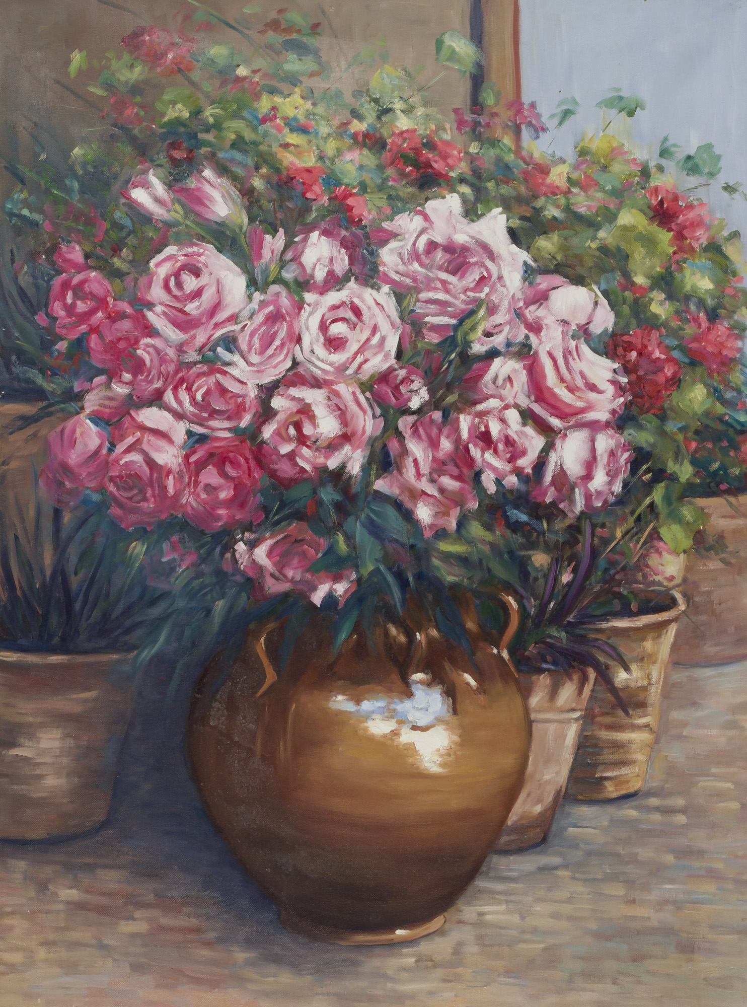 Flowers Composition - Oil (32x24)