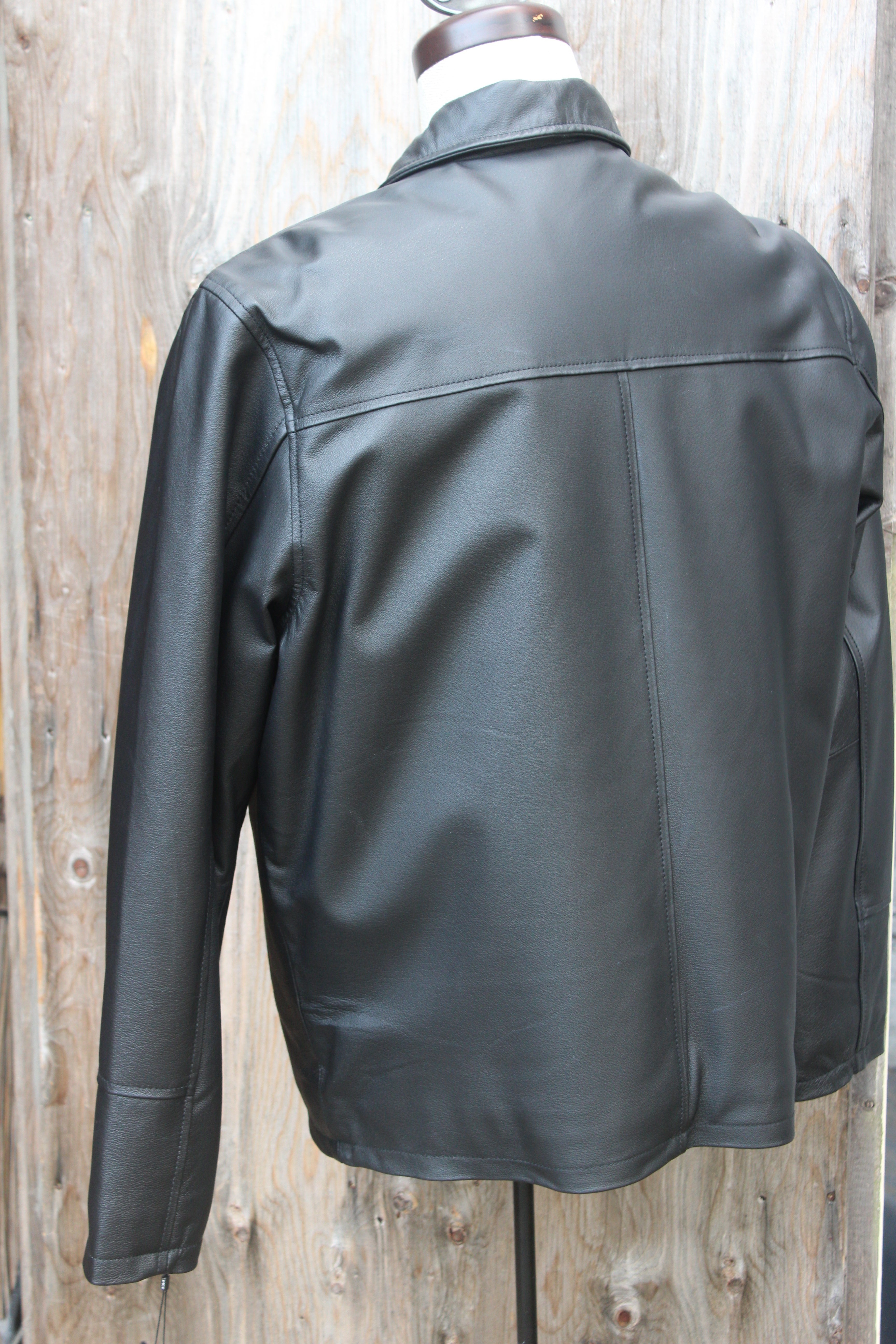Black Leather $350.00
Plonge Leathers
Style#:  27507BK