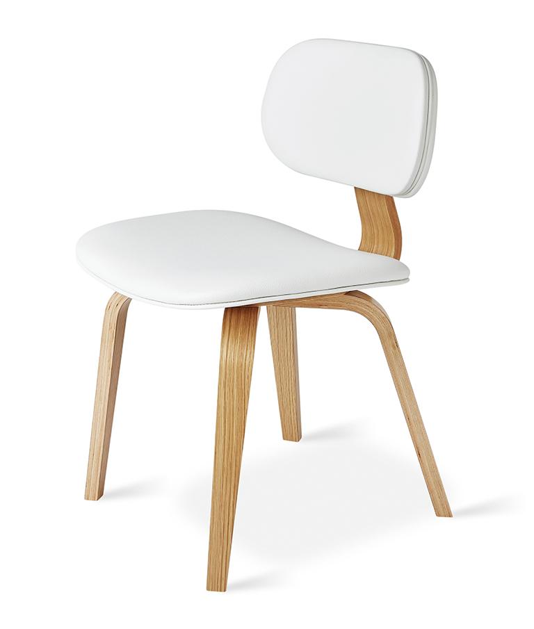 Thompson Chair - white & natural oak