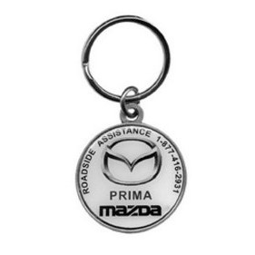 SCREEN PRINTED CUTOM KEY CHAIN