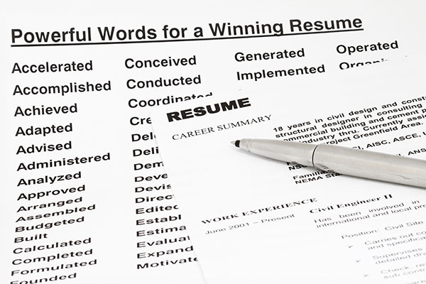 Powerful Words for Winning Resume