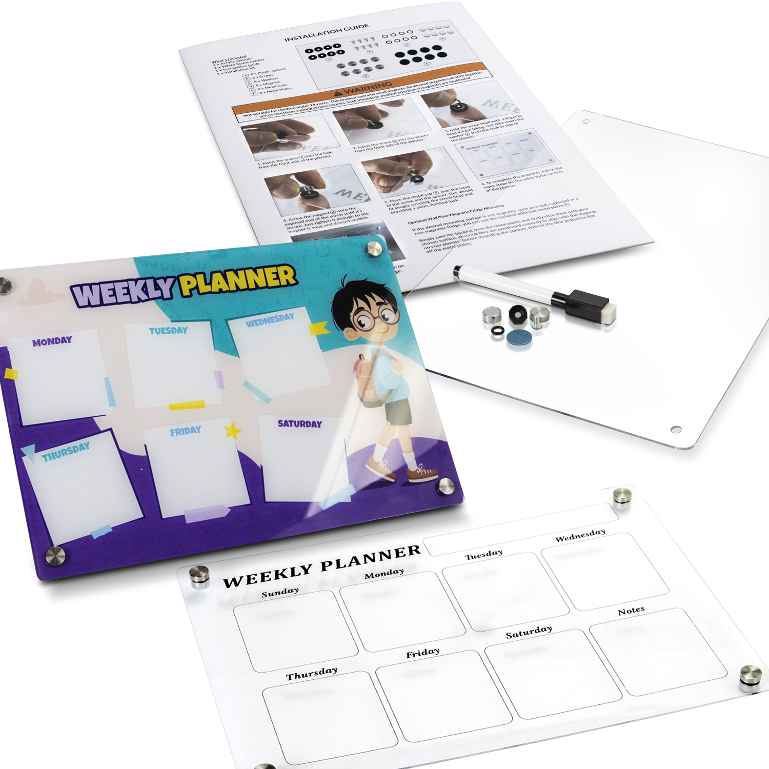 Magnetic Fridge Planner 129235