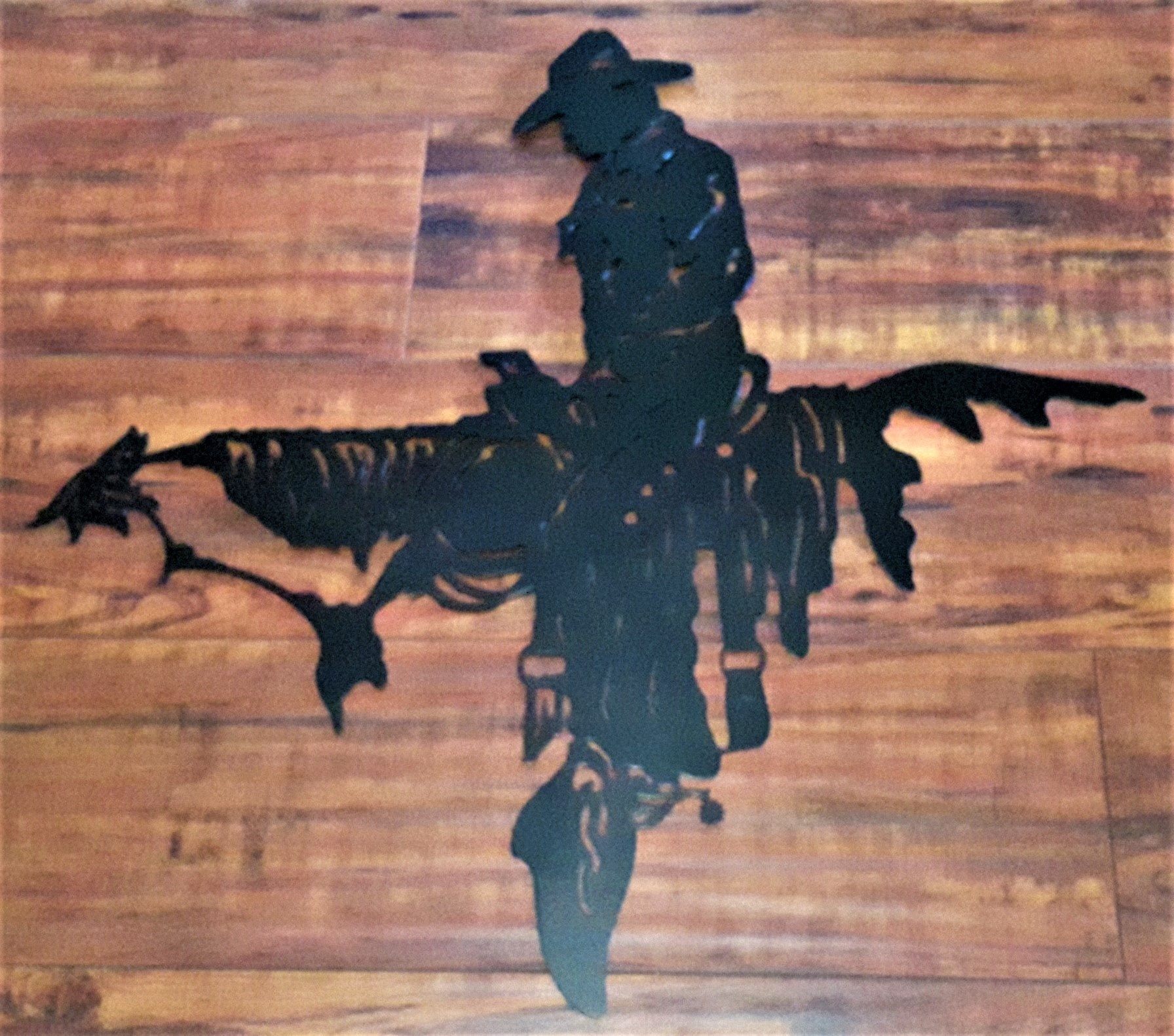 Metal Art, Cowboy Riding Horse, Campbell river BC, Vancouver island BC, Vancouver BC, Victoria BC, British Columbia,Alberta