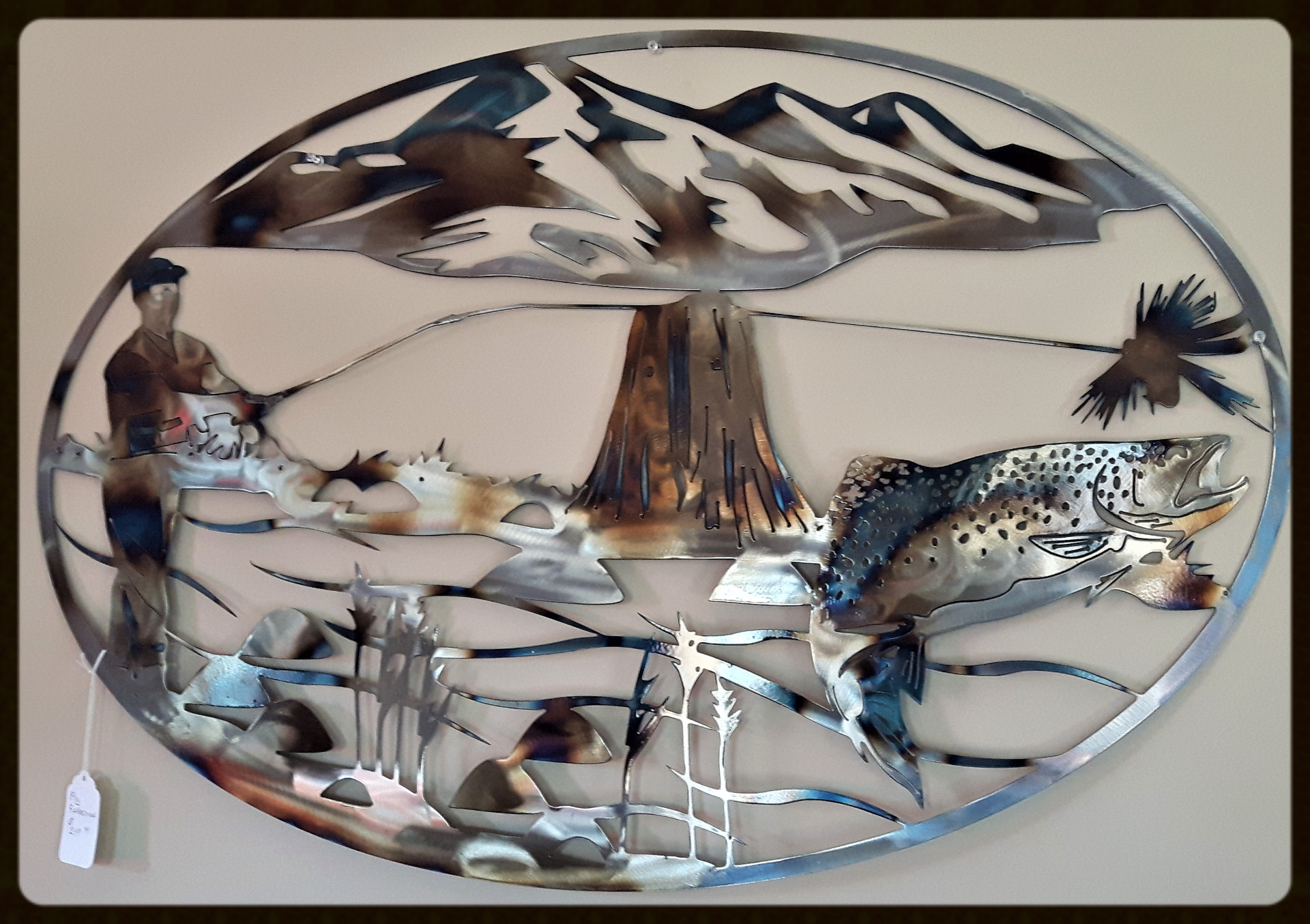 Metal Art, Fishing, Campbell river BC, Vancouver island BC, Vancouver BC, Victoria BC, British Columbia,Alberta