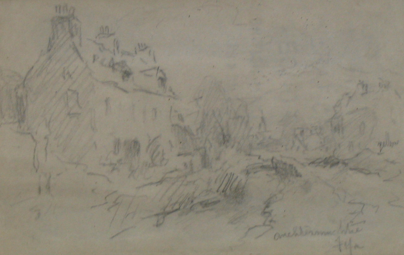 Sketch, Graphite on paper