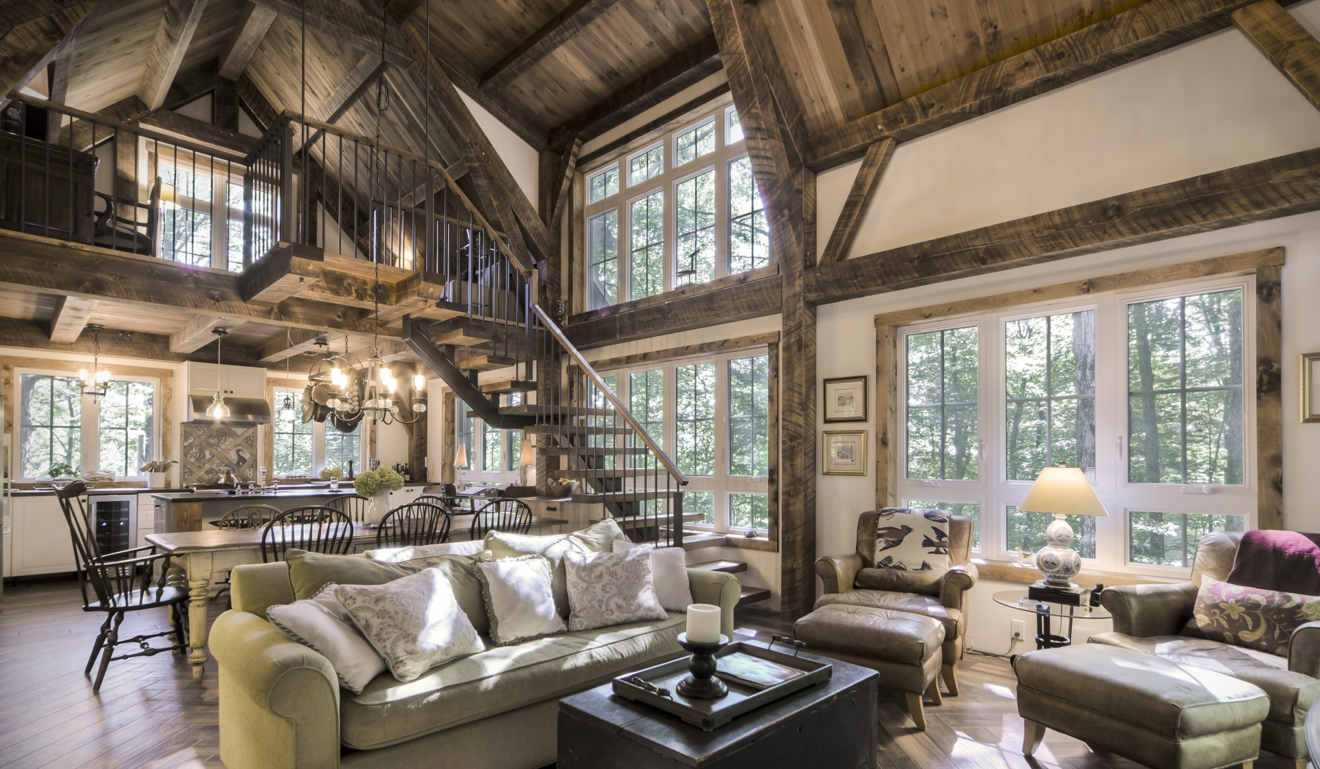 Jackson Hill Timber Frames Home