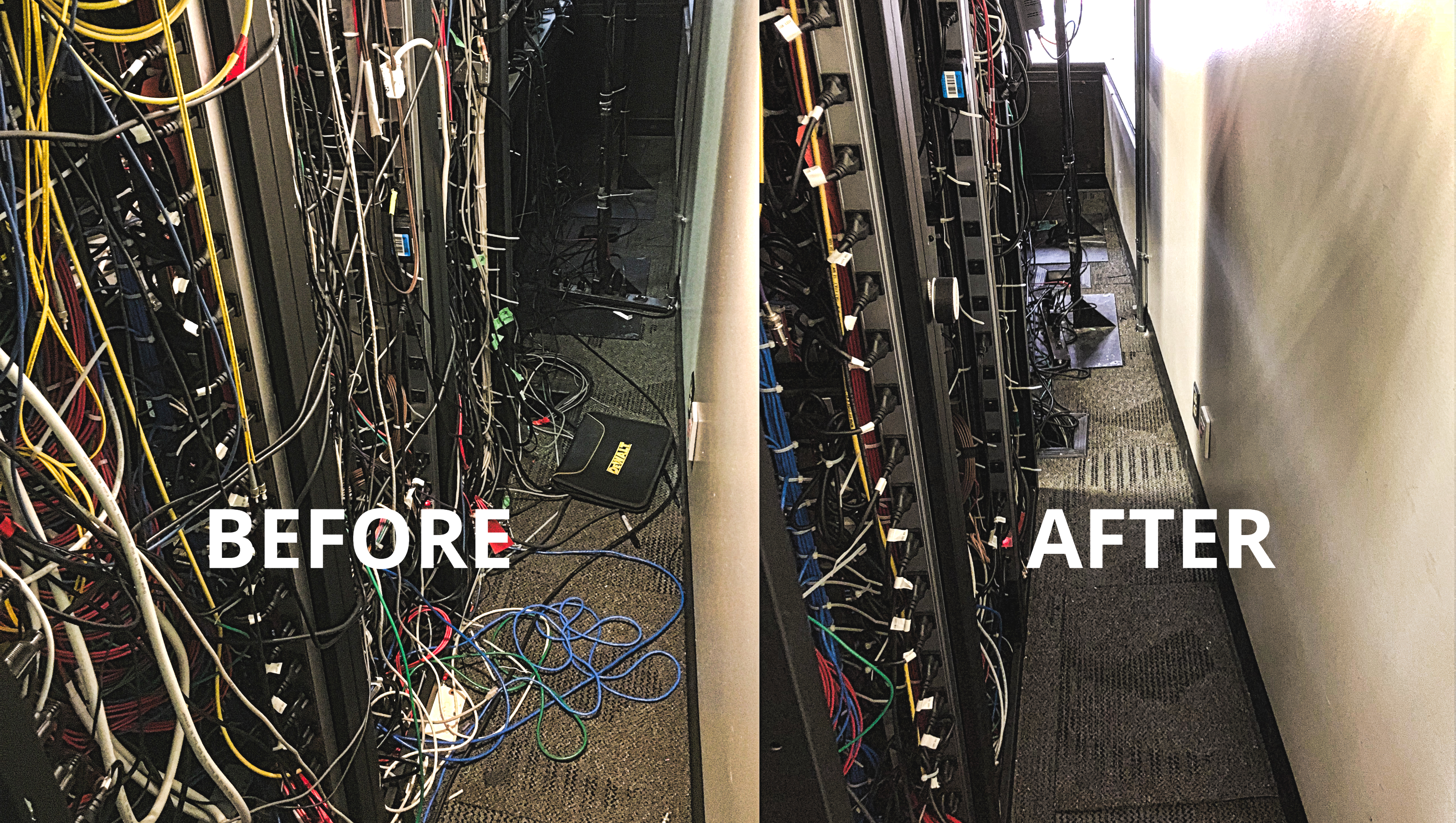 Advanced Broadcast Cabling, Installation of Cables and Equipment, LIVE SYSTEM CABLE CLEAN UP, VIDEO PRODUCTION, MANAGEMENT, LABELING, DOCUMENTATION, MAINTENANCE, 