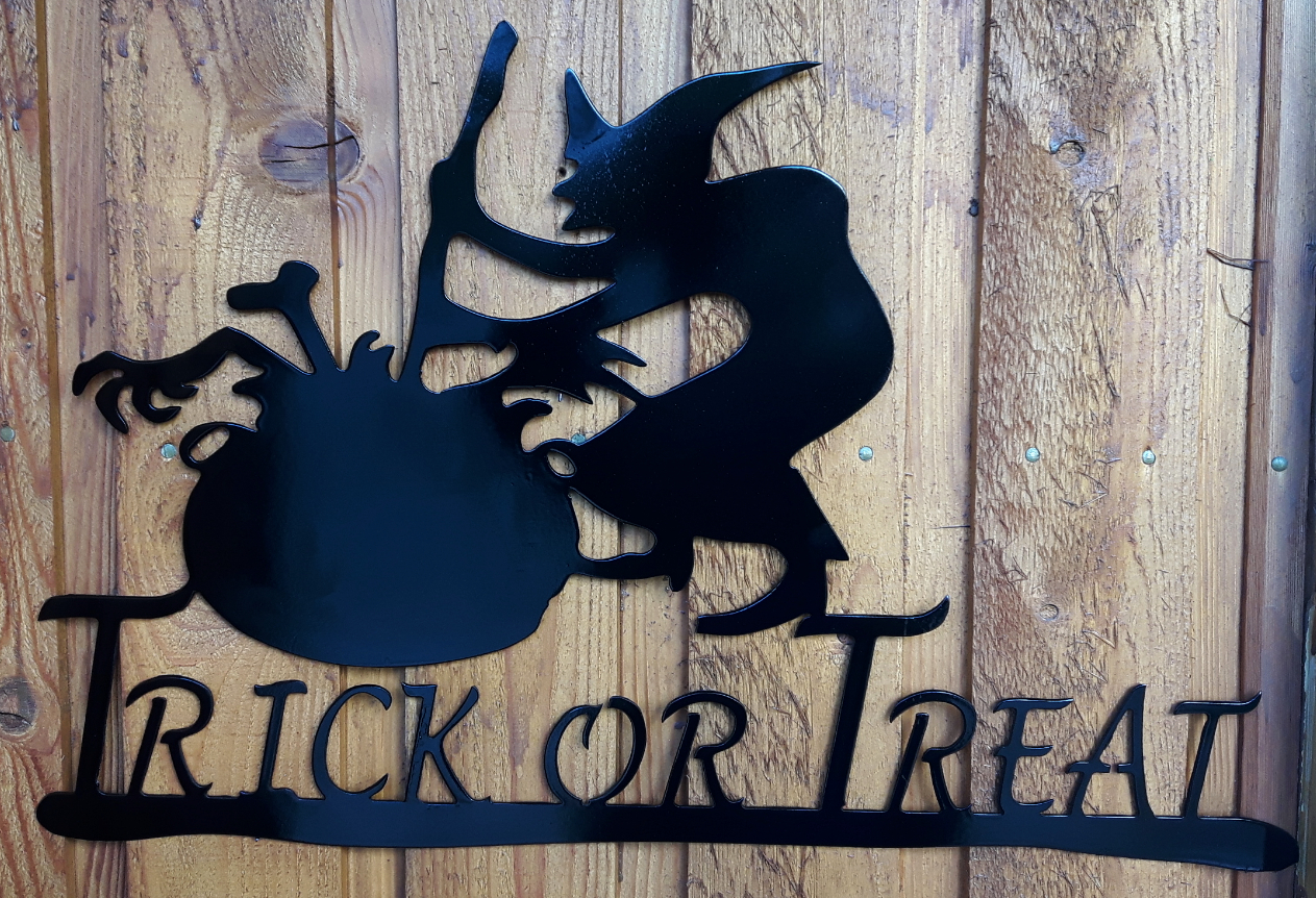 Metal art, Halloween, Campbell river BC, Vancouver island BC, Vancouver BC, Victoria BC, British Columbia