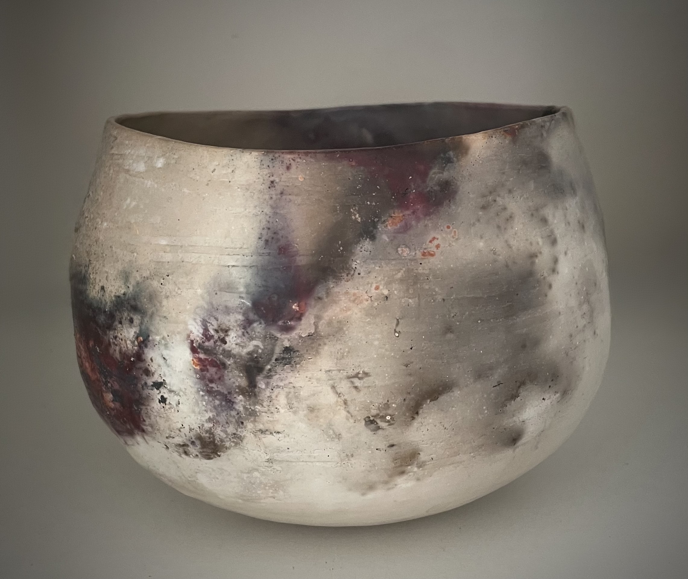 Coiled bowl  4.25"H X 5.25" Diam.