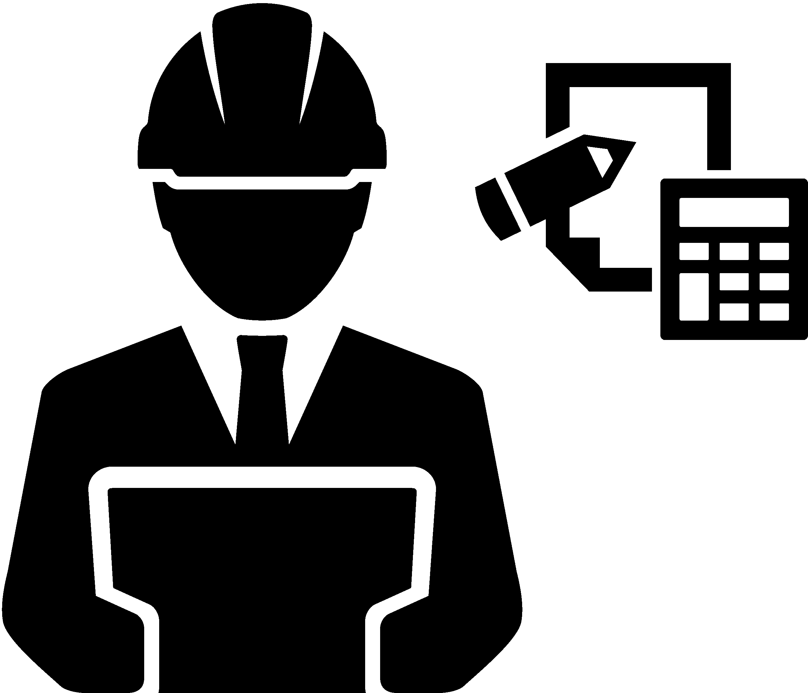 Man doing statistical analysis