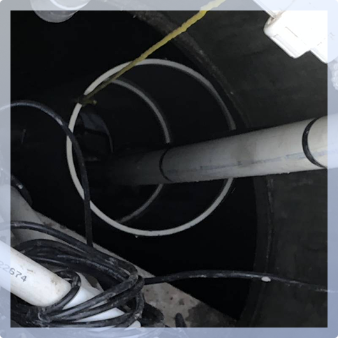 Septic pump screen Septic pump screen