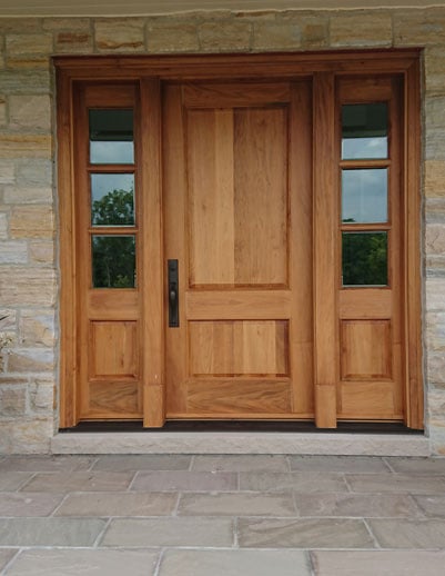 Brown Wooden Door 2
