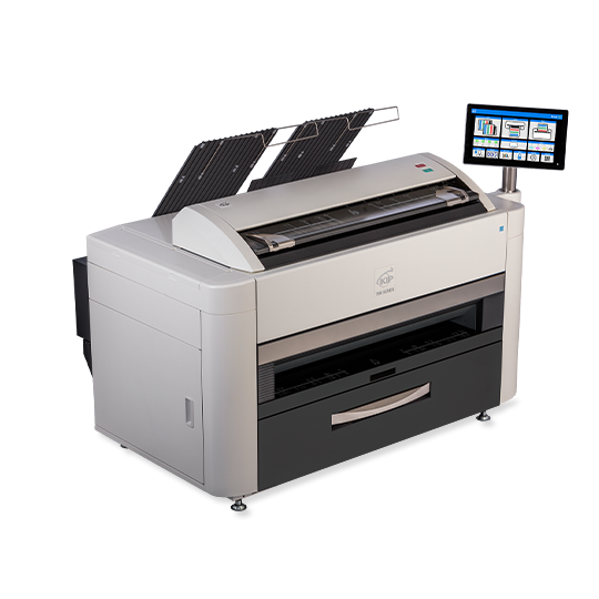 KIP 740C 2 Roll Multi-function Color System (6D/A1 PPM) with Top Stacking