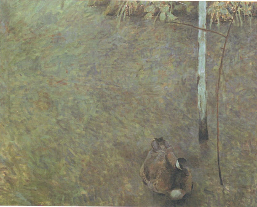 Solitary Moment, 1999, oil on canvas