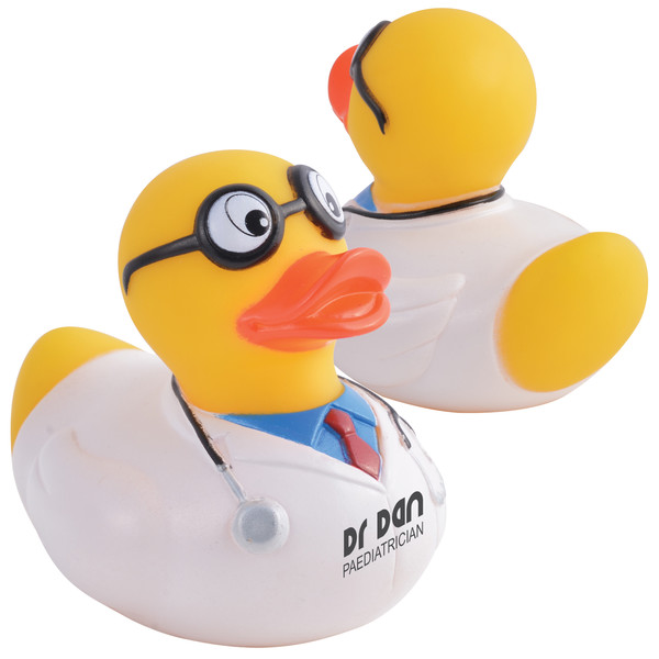 Doctor PVC Bath Duck LN1037