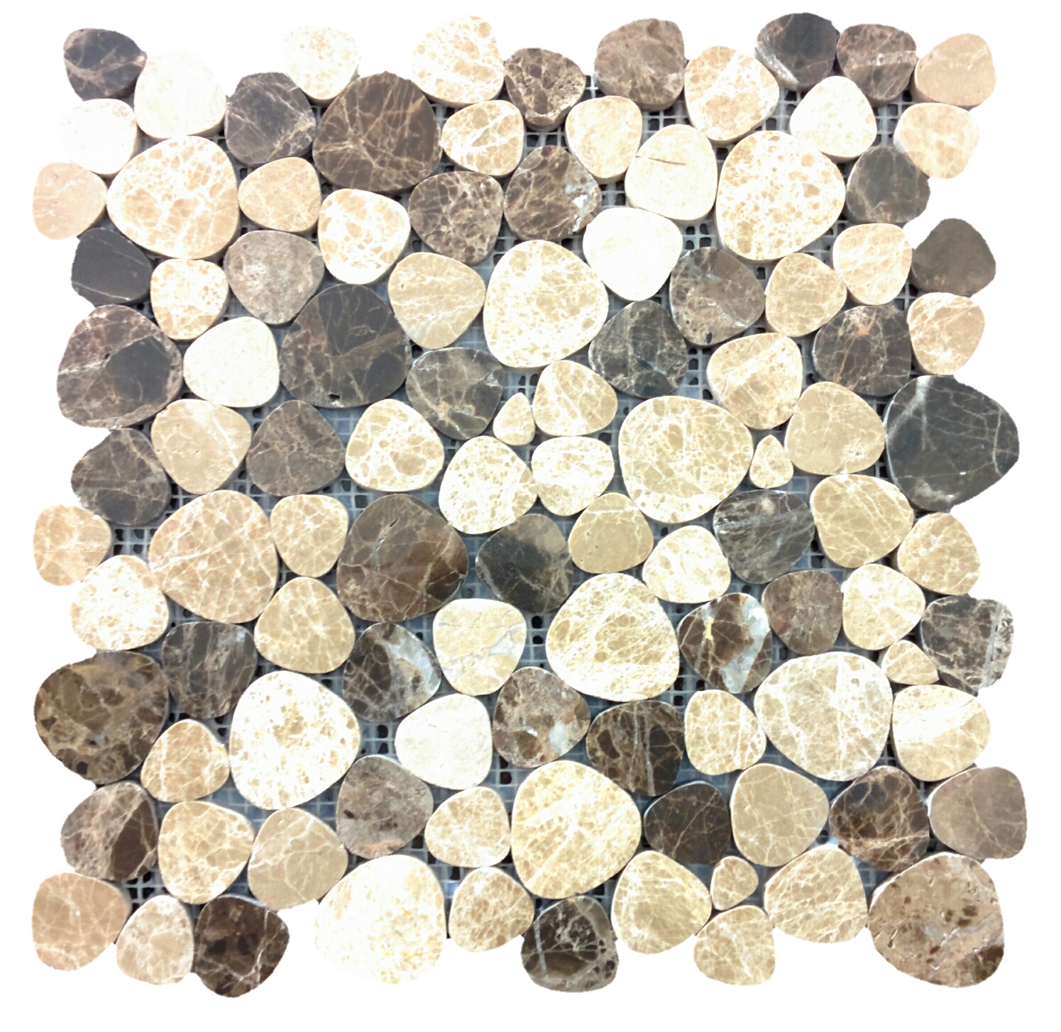 Wilkinson Tile & Stone Marble Oval Pebbles