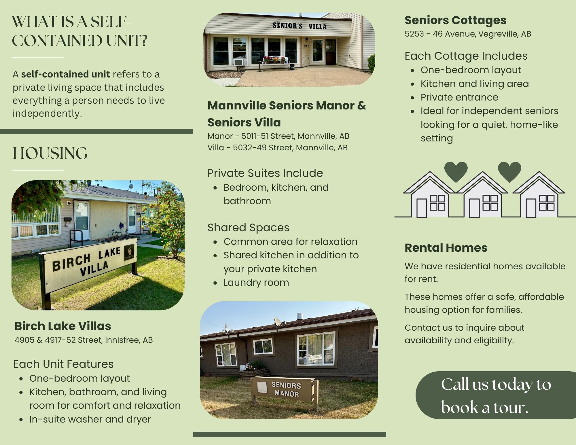 Housing Brochure Back