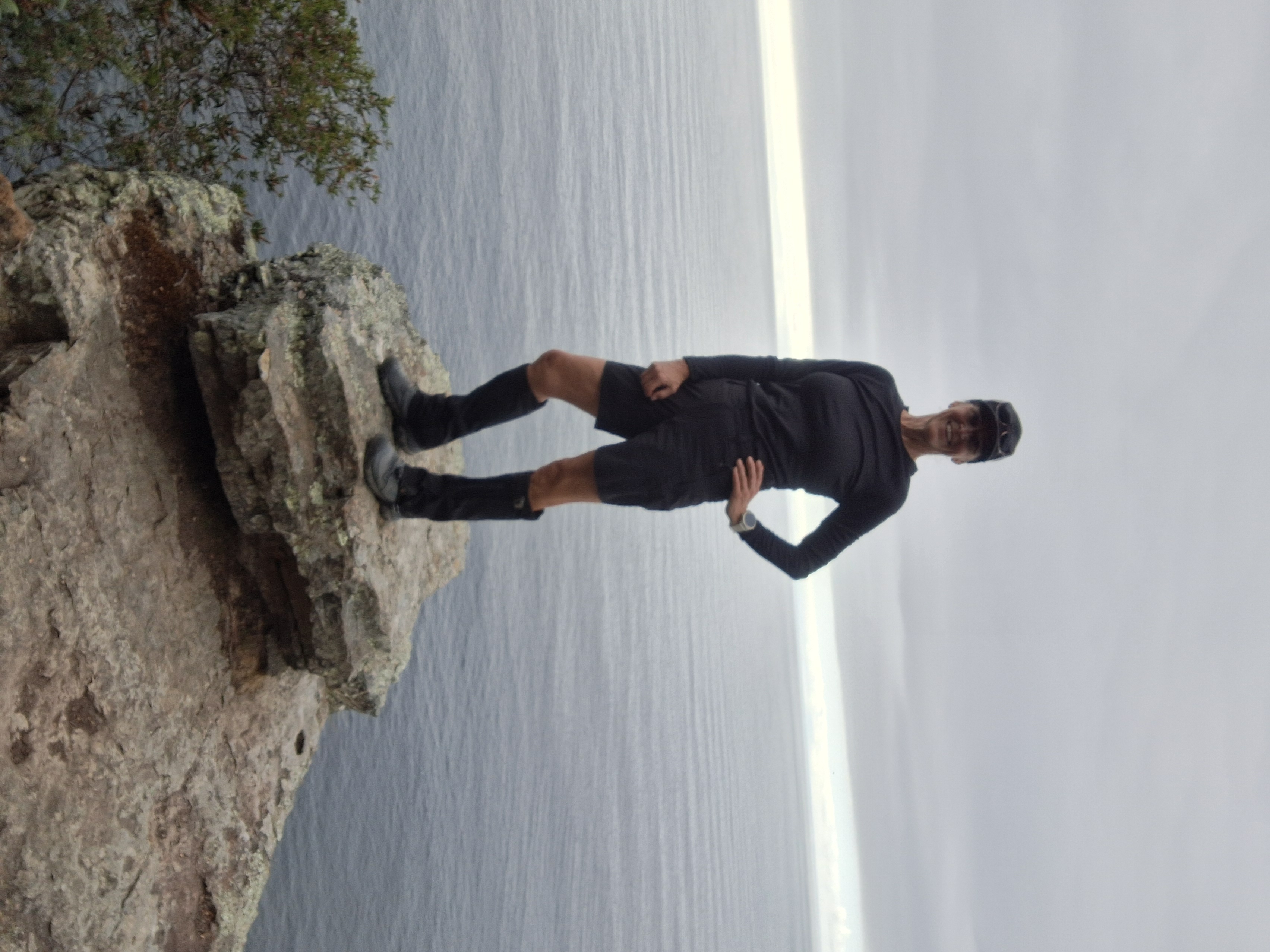 Jackee on the Tasman Coastal Trail.