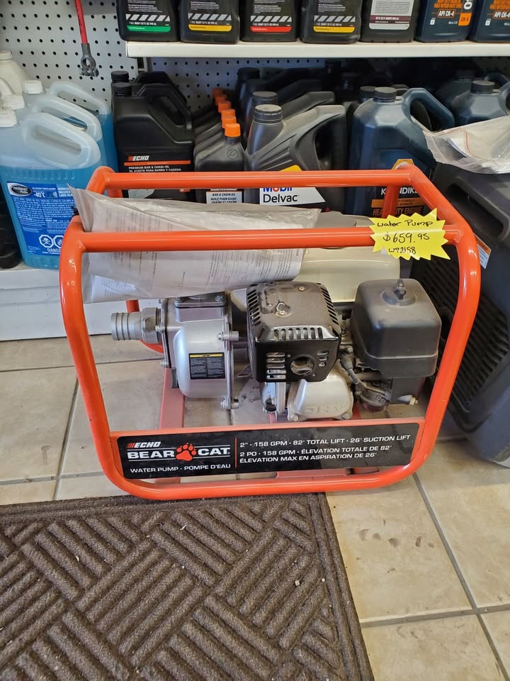 ECHO Bear Cat Water Pump for sale