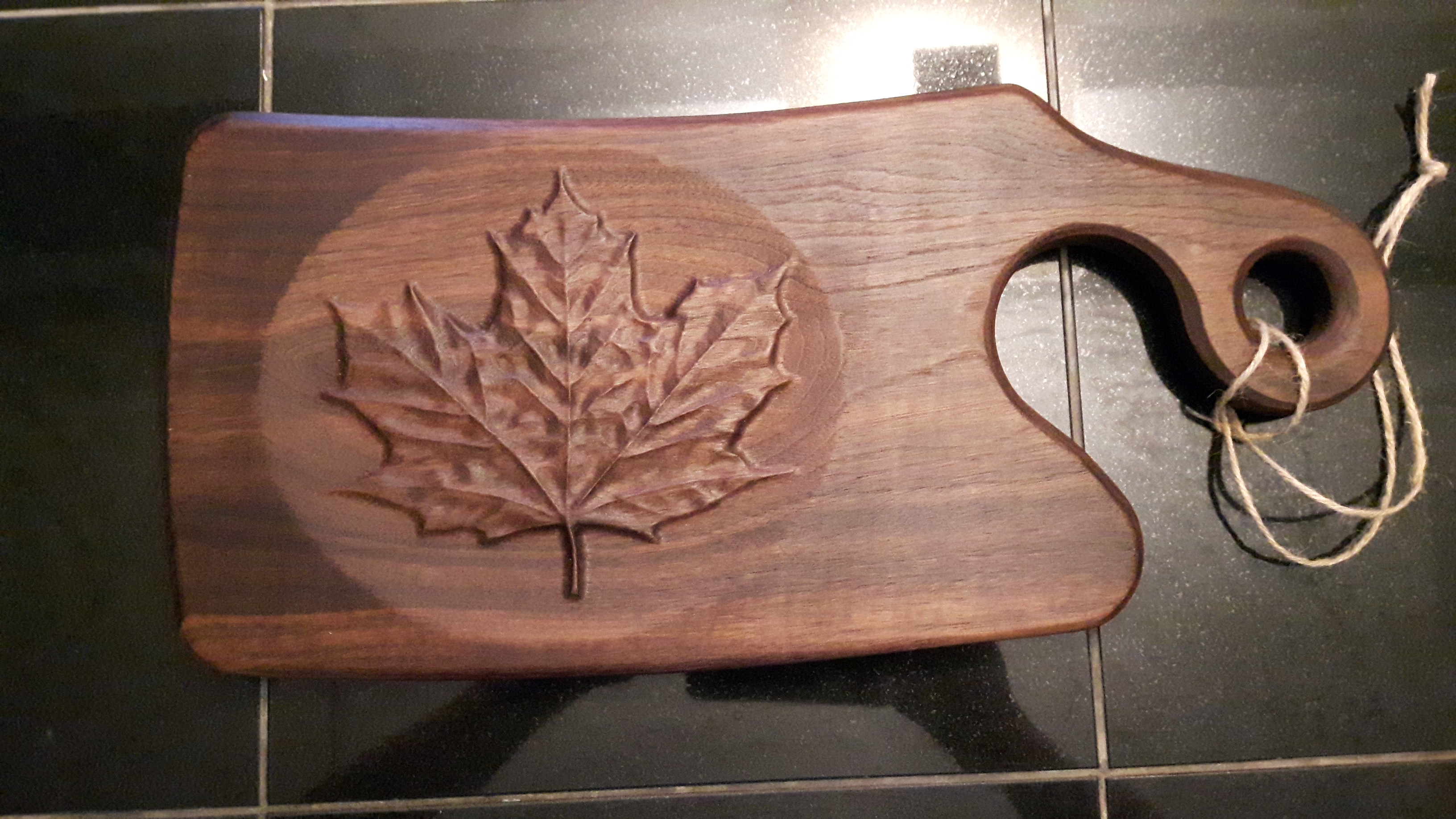 Wood, Cutting board,  custom maple leaf cutting board, Campbell river BC, Vancouver island BC, Vancouver BC, Victoria BC, British Columbia,Alberta