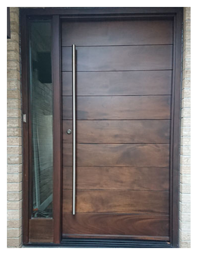 Brown Wooden Door 6