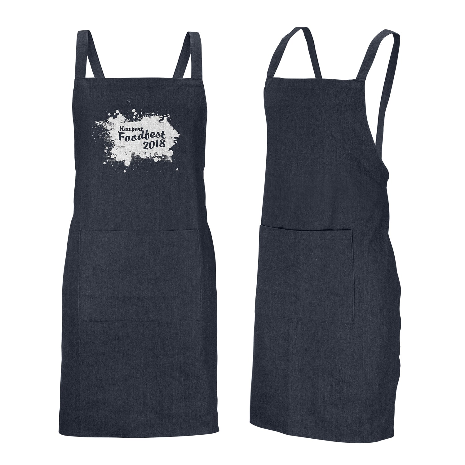 Demin Bib Apron 113593